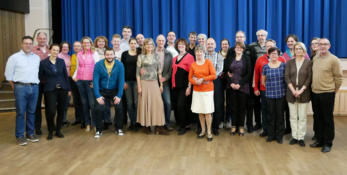 Gruppenbild Tanzwochenende Frankfurt 2017